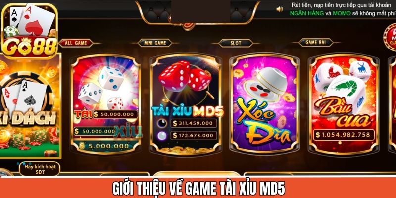Tổng quan về tựa game Tài xỉu phiên bản MD5