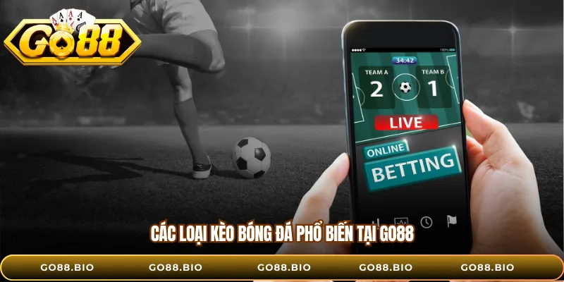 Các loại kèo bóng đá phổ biến tại GO88