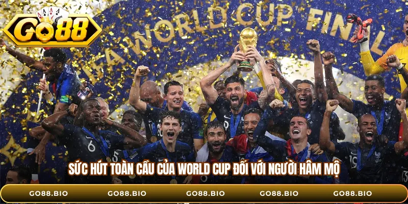 Sức hút toàn cầu của World Cup đối với người hâm mộ